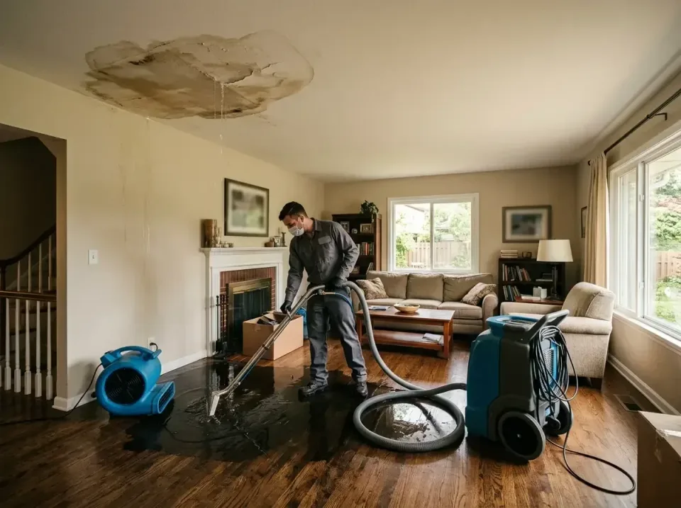 attic-pipe-burst-ceiling-drip-008 — frequently asked questions, Water Damage Restoration & Carpet Care in Bay Pines, FL